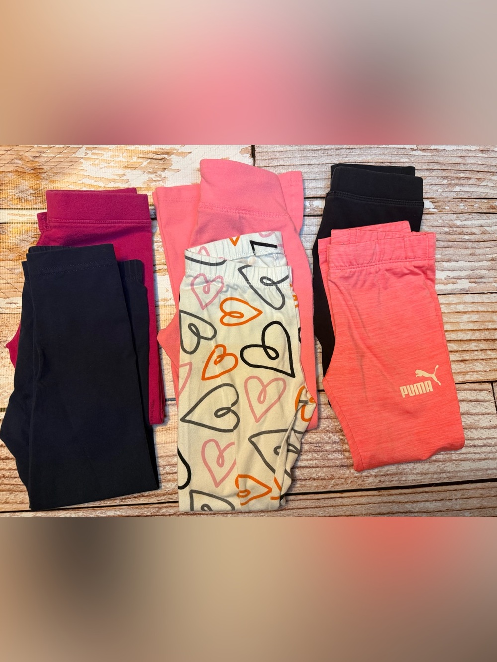 Girls everyday leggings Bundle - size 4/5